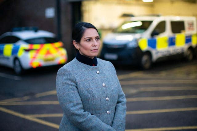 Home Secretary Priti Patel 