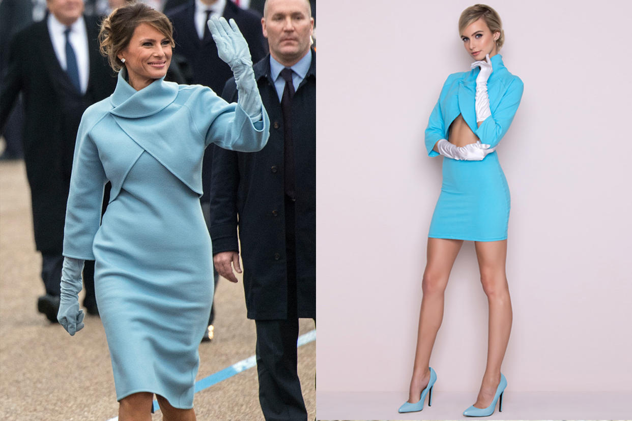 You can now dress up as Melania Trump for Halloween. (Photo: Getty Images/Yandy)