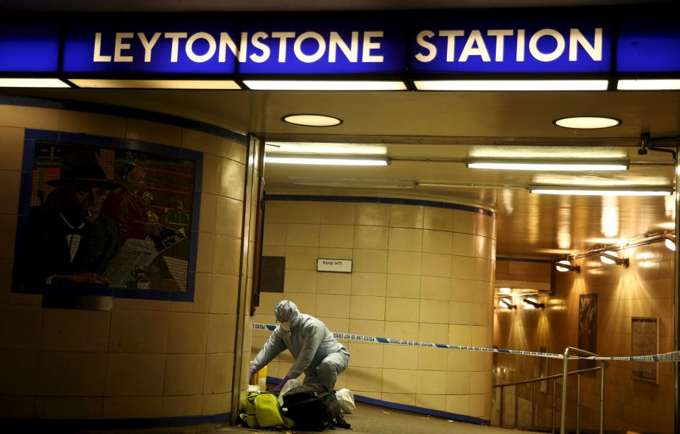 Knife attack at London Underground