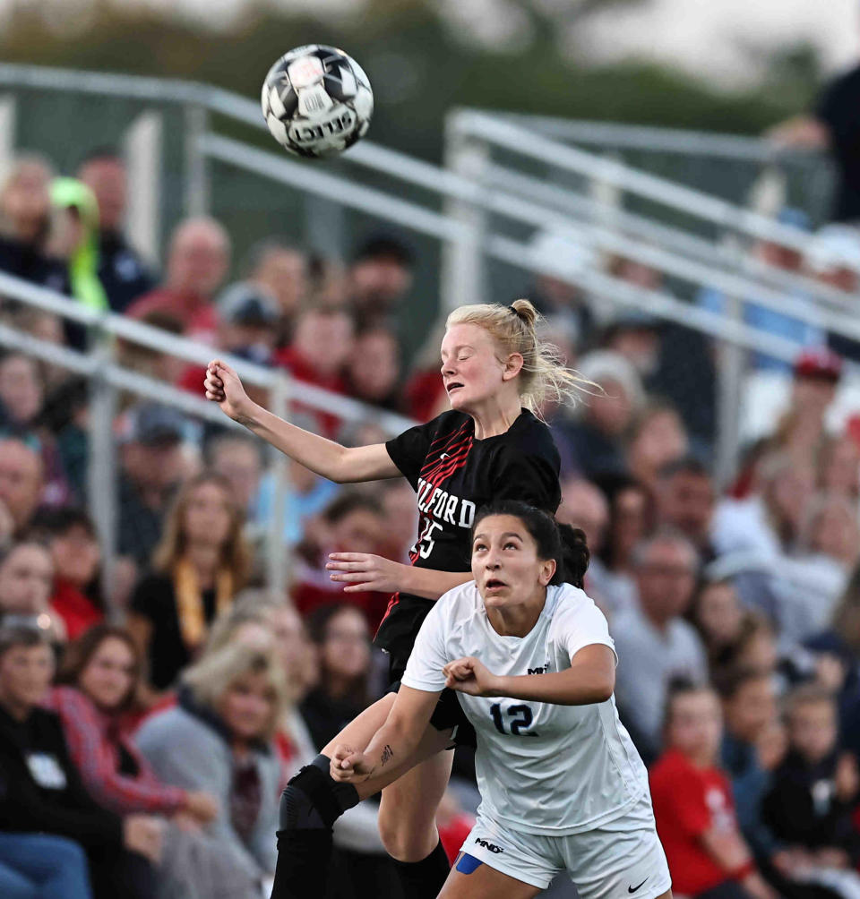 Ana Manning, back, returns for Milford as one of the top soccer players in the state in 2023.