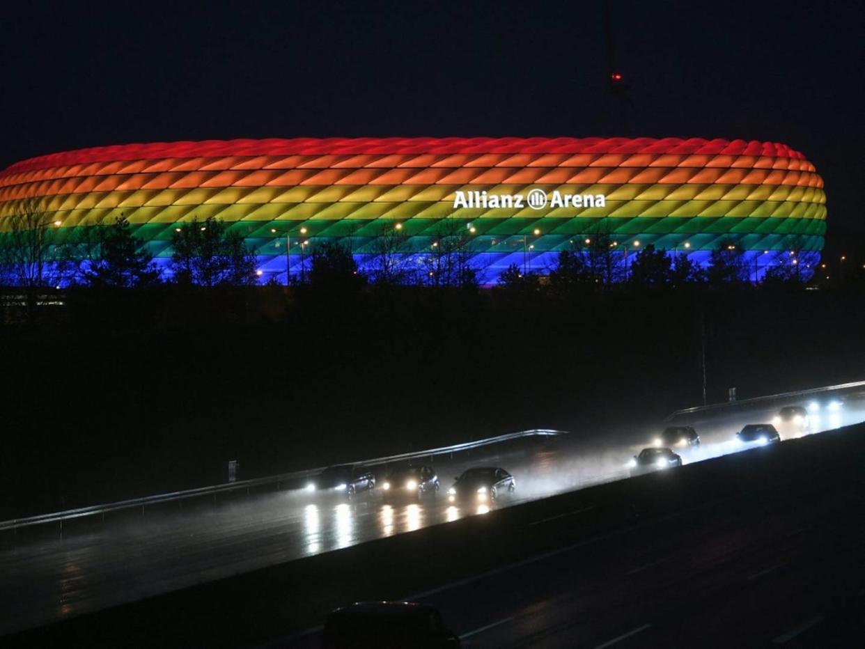 Zeichen in Richtung Ungarn: Münchner Stadtrat will Stadion in Regenbogenfarben