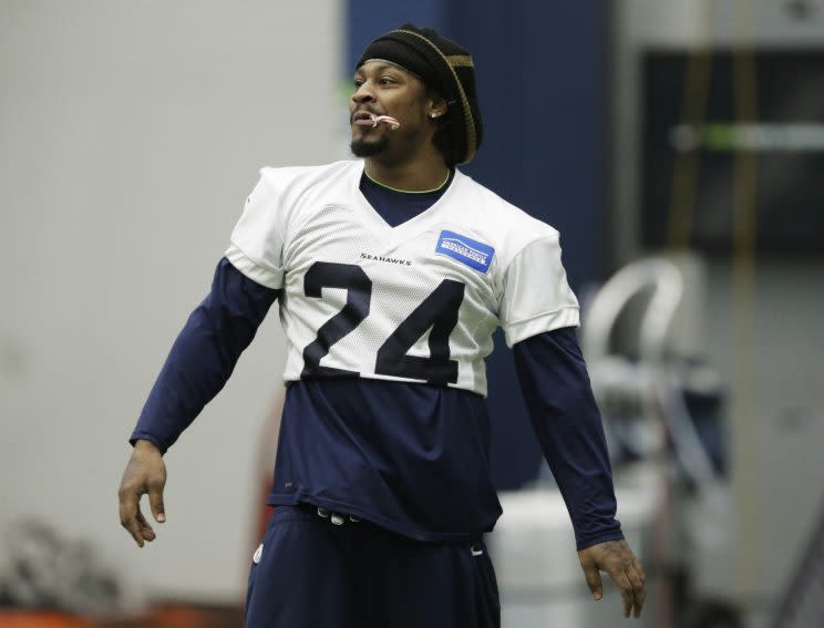 Marshawn Lynch could return to the NFL soon. (AP)