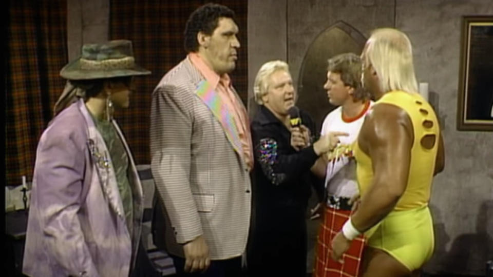 Andre the Giant joins the Heenan Family