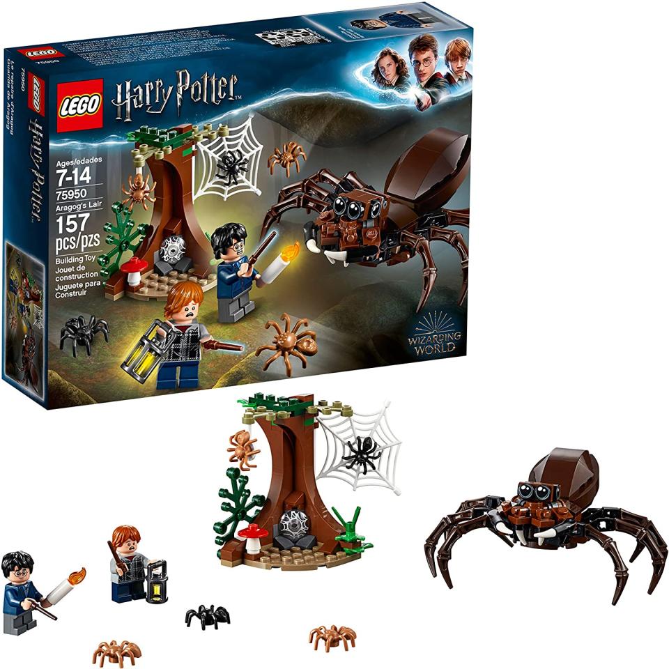 LEGO Harry Potter and The Chamber of Secrets Aragog's Lair 75950 Building Kit. Image via Amazon