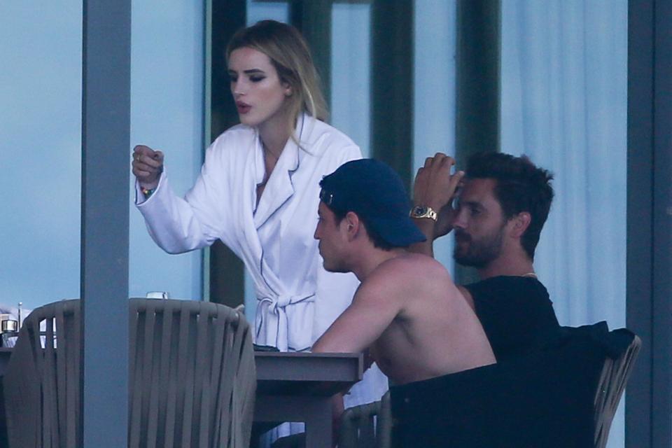 Scott Disick gropes Bella Thorne during Cannes getaway
