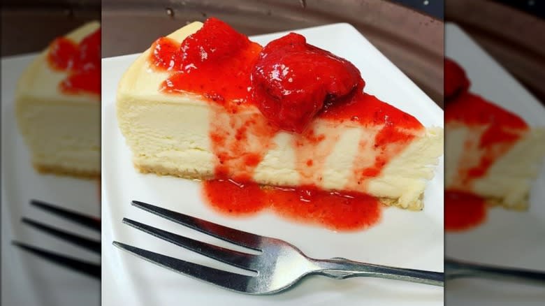 Olive Garden's Sicillian Cheesecake