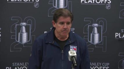 Rangers share expectations for Round 2 vs the Hurricanes