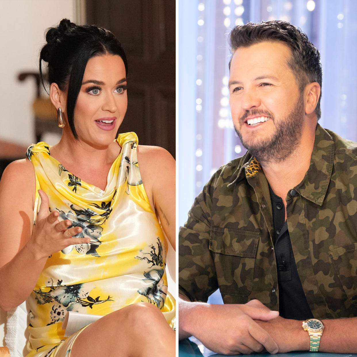 Katy Perry and Luke Bryan American Idol