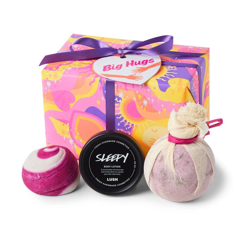 Big Hugs Gift Set. Image via Lush.