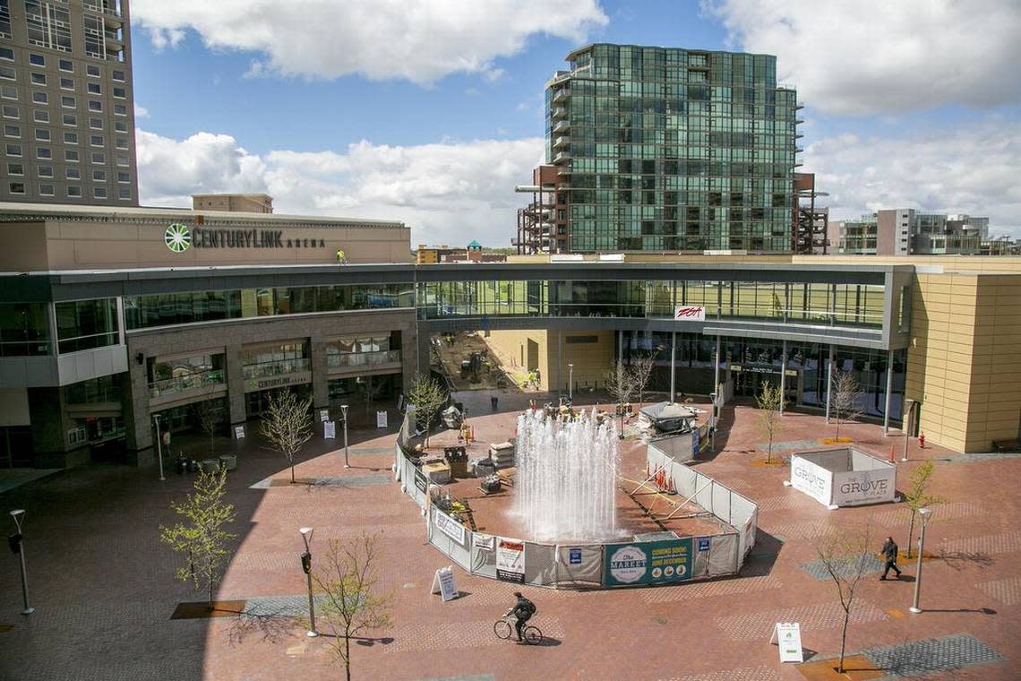 The Greater Boise Auditorium District finished a $47.5 million expansion of the Boise Centre in 2017. The Boise Centre is on the south side of The Grove Plaza.