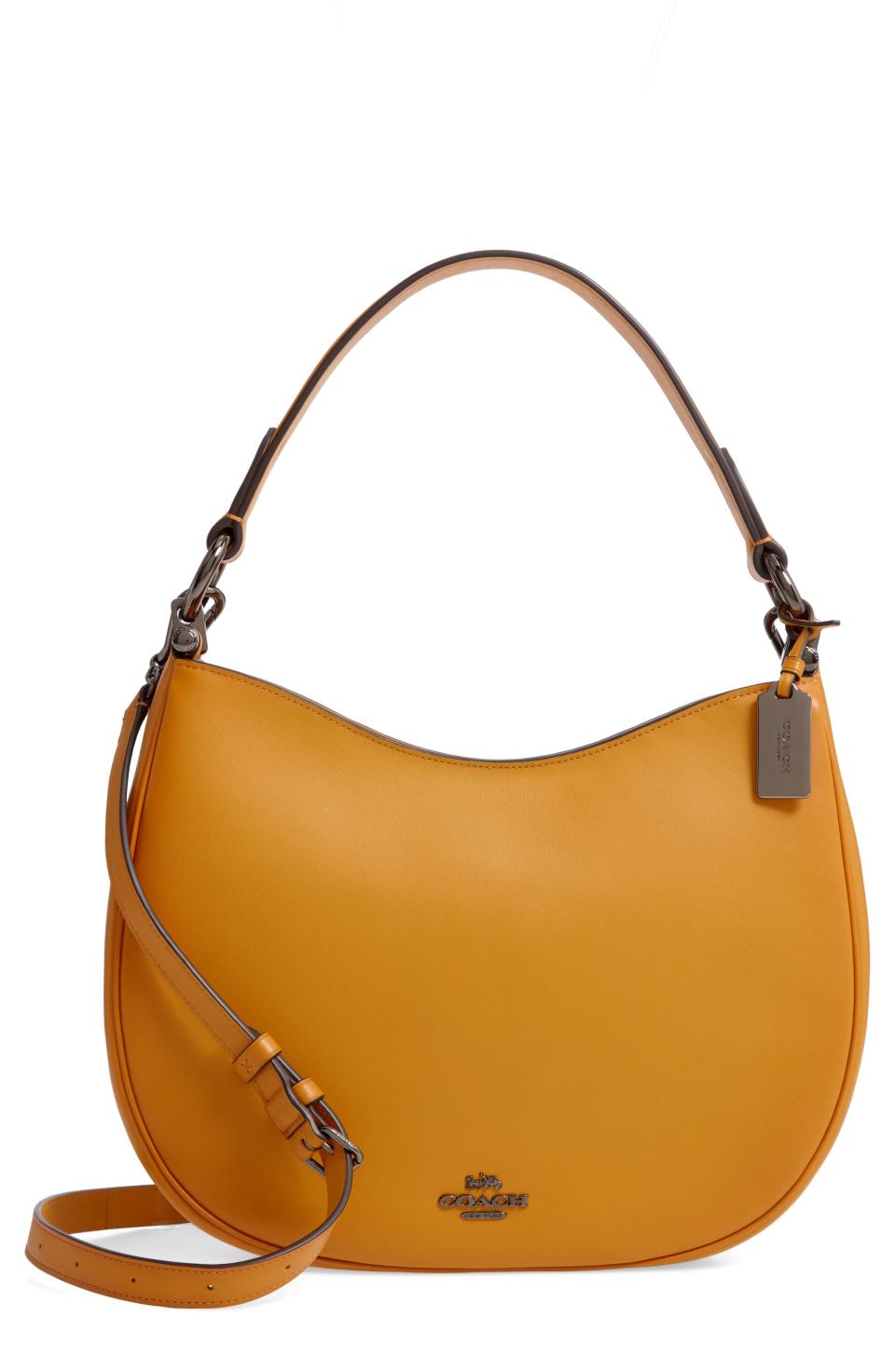 Nomad Burnished Leather Crossbody Bag