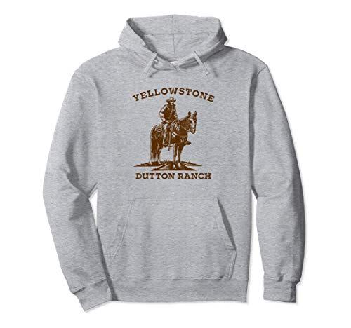 Yellowstone Dutton Ranch Cowboy Pullover Hoodie