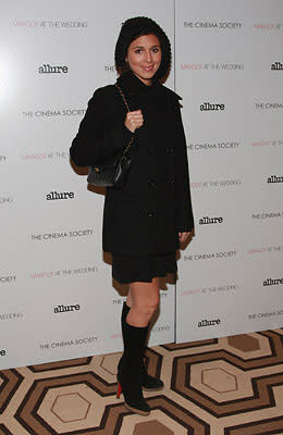 Jamie-Lynn Sigler at a New York City screening of Paramount Vantage's Margot at the Wedding hosted by The Cinema Society and Linda Wells