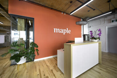 Maple’s Toronto headquarters. Photo credit: Nicola Betts, 2023. (CNW Group/Maple Corporation)