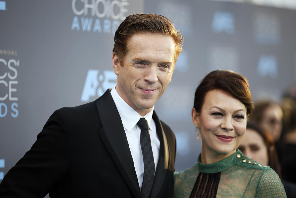 Damian Lewis announced his wife Helen McCrory's death on April 16. (Photo: REUTERS/Danny Moloshok)
