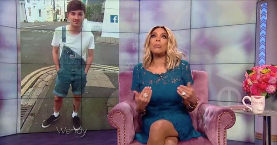 Wendy broke down as she spoke about Martyn, who was a huge fan of her show (Photo: Twitter/WendyWilliams)