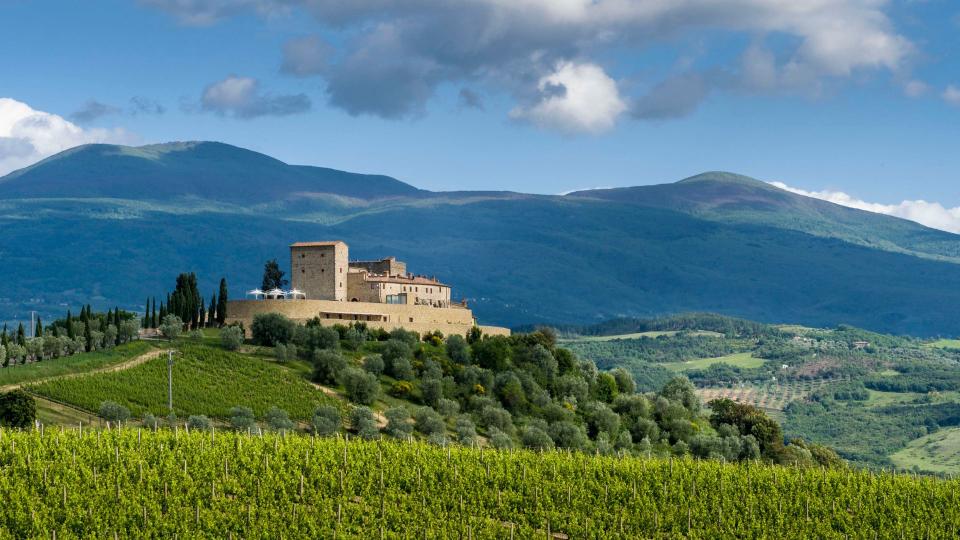 Castello Di Velona, Tuscany, Italy