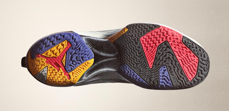 The outsole of the Air Jordan 37. - Credit: Courtesy of Nike