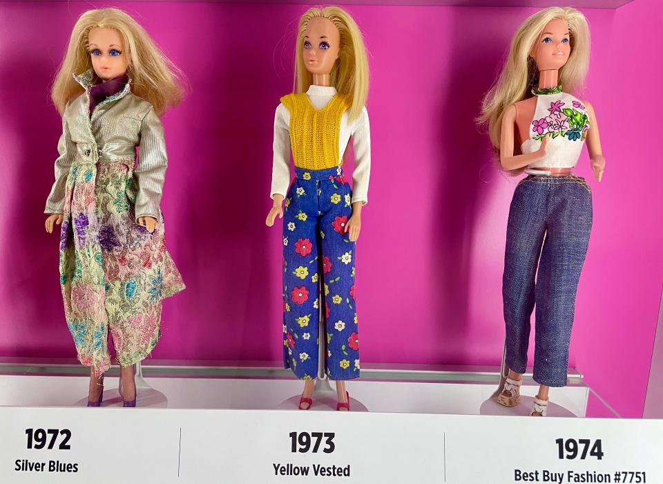 There are 3,000 Barbie dolls and related Barbie items on display.