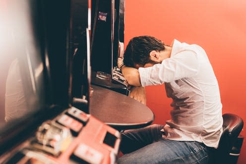 <span class="caption">Fixed-odds betting terminals have been called the 'crack cocaine' of gambling.</span> <span class="attribution"><a class="link " href="https://www.shutterstock.com/download/confirm/287164913" rel="nofollow noopener" target="_blank" data-ylk="slk:massimofusar/Shutterstock;elm:context_link;itc:0;sec:content-canvas">massimofusar/Shutterstock</a></span>