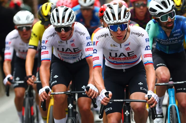 Team UAE's Slovenian rider Tadej Pogacar now leads the Giro (Luca Bettini)