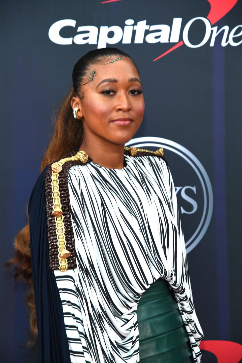 Naomi Osaka at the 2021 ESPY Awards.