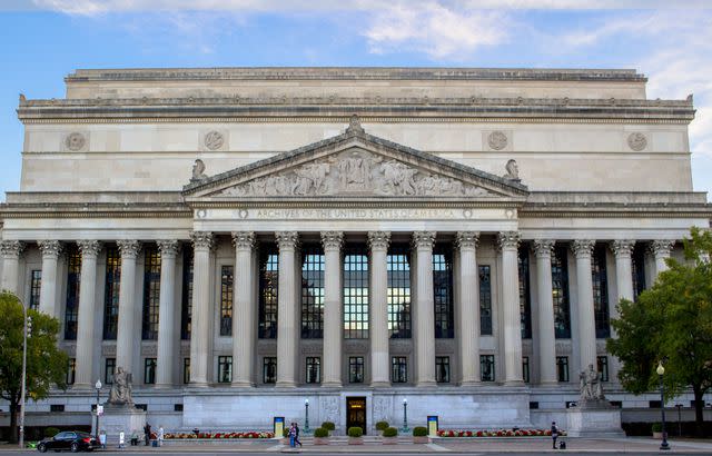 <p>Getty Images</p> The National Archives Building