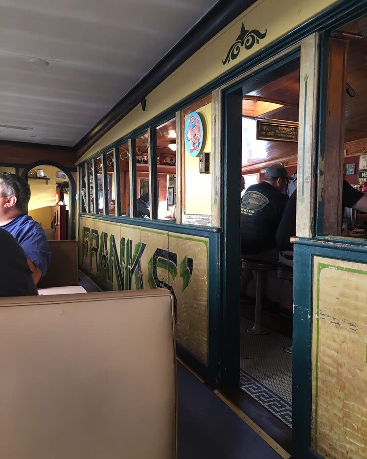 frank's diner interior