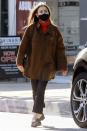 <p>Newly engaged Lily Collins heads to a pet store in West Hollywood on Thursday.</p>