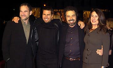 Marshall Herskovitz , Tom Cruise , Edward Zwick and Paula Wagner at the LA premiere of Warner Bros. The Last Samurai