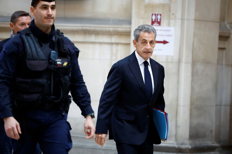 Sarkozy appeals conviction in illegal campaign financing case