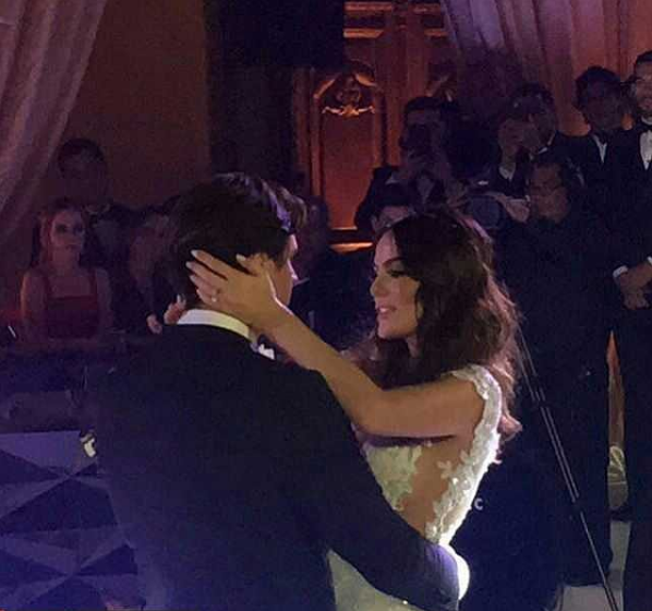 Ximena Navarrete tuvo una boda de ensueño