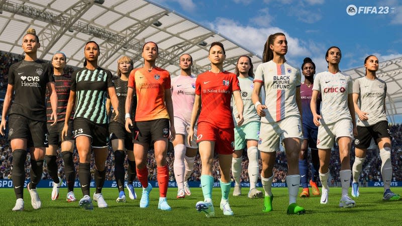 The FIFA 23 NWSL update features the top women players in the world. 