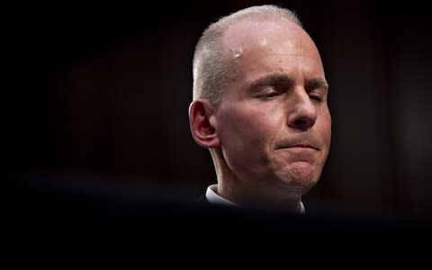 Dennis Muilenburg  - Credit: Andrew Harrer/Bloomberg