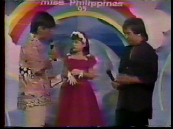 Who would have thought that this young girl will turn out to be the rumored new lady of Vic Sotto 17 years after? (Screen grab from Eat Bulaga video, used with permission)