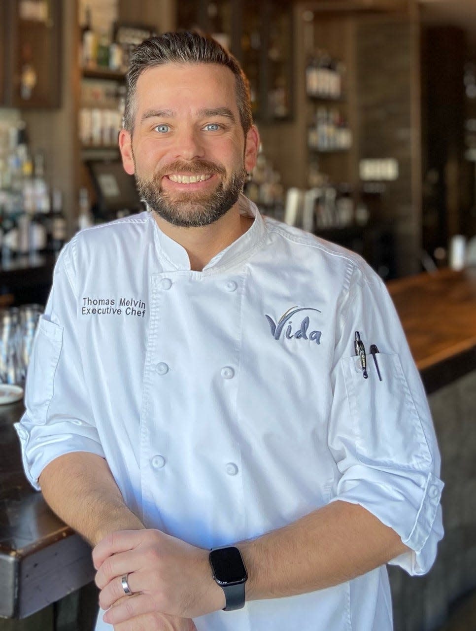 Thomas Melvin, executive chef at Vida, 601 E. New York St., Indianapolis.