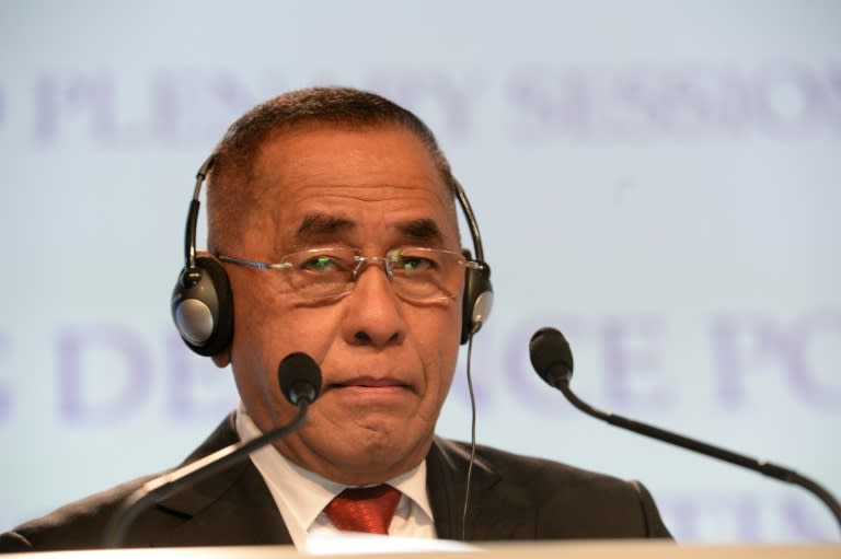 Indonesian Defence Minister Ryamizard Ryacudu