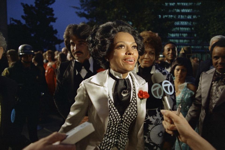 Ross was nominated for a Best Actress Oscar in 1973 for her portrayal of Billie Holiday in “Lady Sings the Blues.” AP