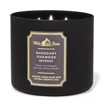 Bath & Body Works Mahogany Teakwood Intense Candle