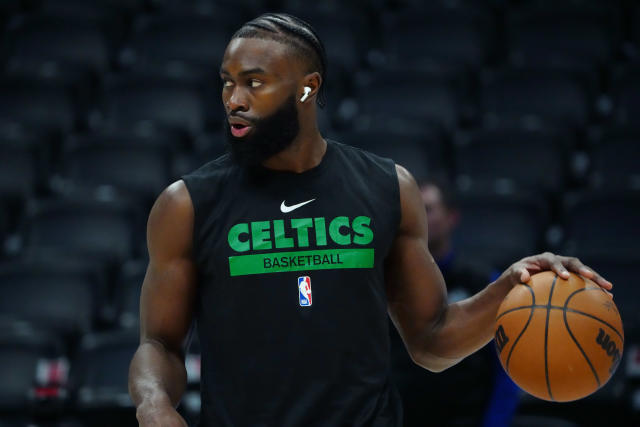 Jaylen Brown's facial fracture had him masked up for 2023 NBA All-Star  Game: How did he fare and how long before he recovers?