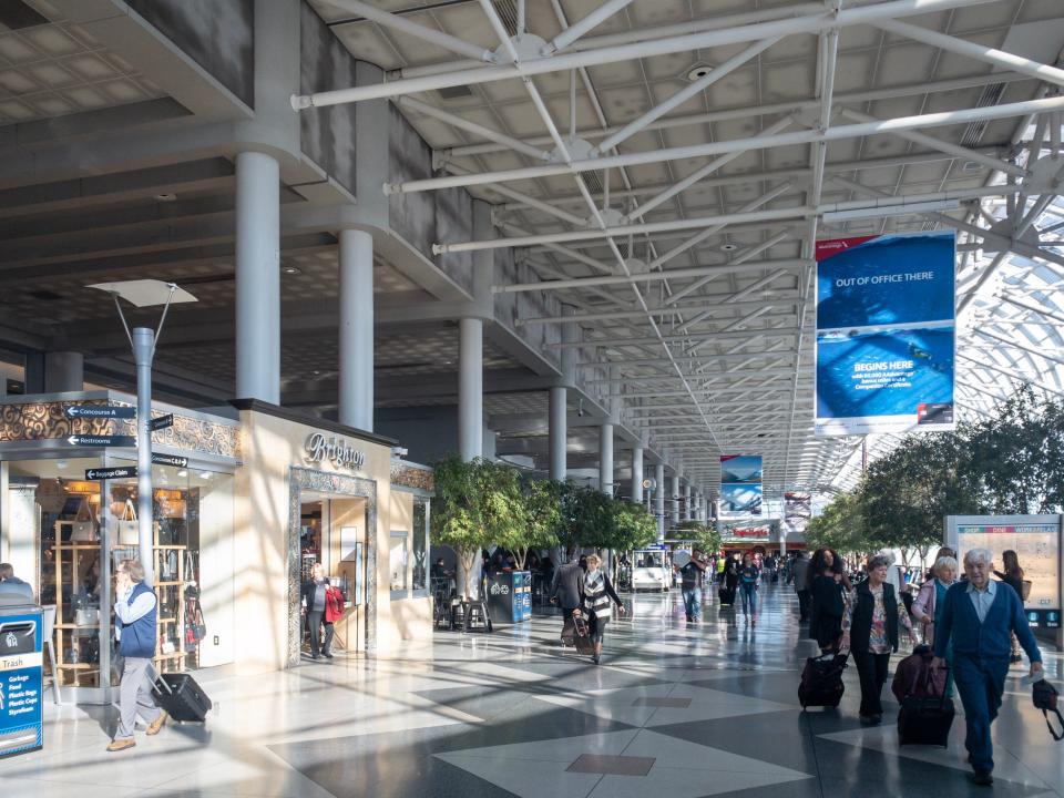 Charlotte Douglas International Airport.