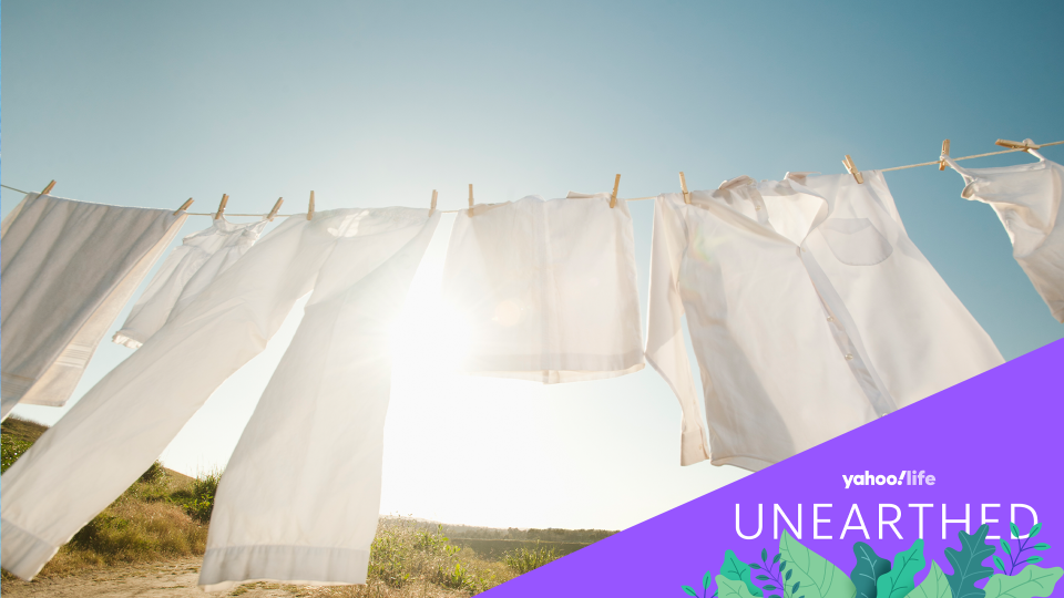 Unearthed clothesline