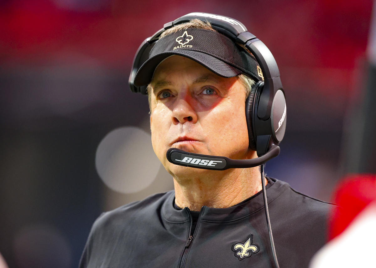 Saints coach Sean Payton declared out vs. Buccaneers after testing positive  for COVID-19 