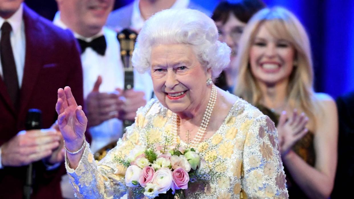 Queen Elizabeth feierte ihren Geburtstag mit einem Konzert in der Royal Albert hall. Foto: Andrew Parsons/Sunday Times