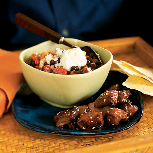 Black Bean and Chorizo Chili