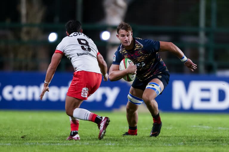 Joaquín Moro consiguió dos tries y estuvo entre las figuras del equipo de la Unión Argentina de Rugby, que con el ex Puma Juan Manuel Leguizamón al mando está dando el esperado salto de calidad.