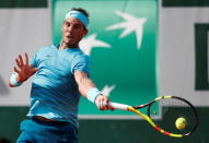 Tennis - French Open - Roland Garros, Paris, France - May 31, 2018 Spain's Rafael Nadal in action during his second round match against Argentina's Guido Pella REUTERS/Benoit Tessier