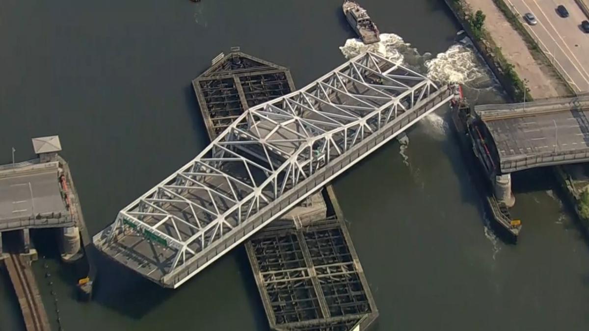 New York’s swing bridge was blocked as a consequence of heatstroke