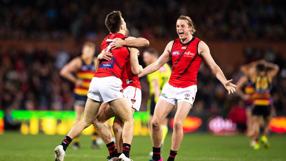 Essendon continued their impressive run of recent form with a win over Adelaide.