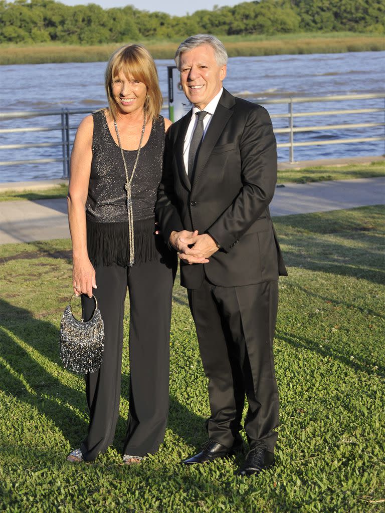 El doctor Daniel López Rosetti y su esposa Ana